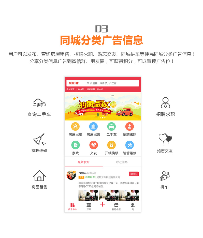 分類信息小程序